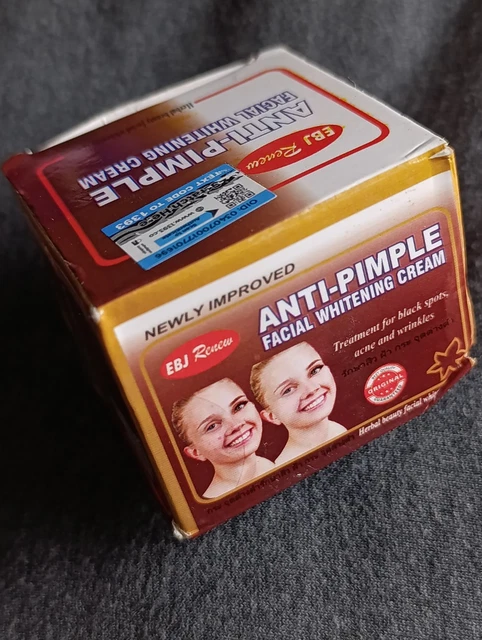 Crème De Visage 5 En 1 Blanchissante Anti-boutons EBJ RENEW - 55 Ml - Pour Imperfections & Acné - Neuf