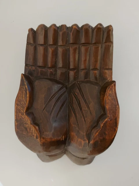 Decorative Bowl, Hands Made of Suar Wood, Fruit Bowl