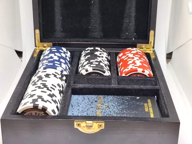 Rare True Religion Poker Set Golden Cards
