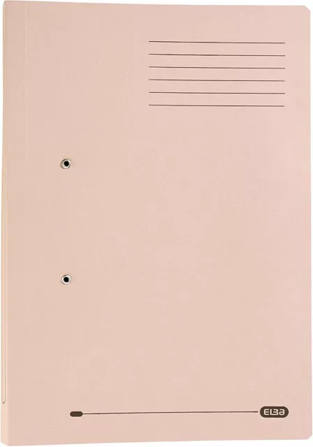 Elba Foolscap Strongline Buff Manila Spring Files, Buff, 315 gsm, Box of 25