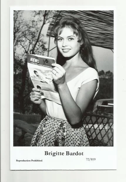 (Bx30) Brigitte Bardot Swiftsure Photo Postcard (72/819) Filmstar Pin Up Glamor