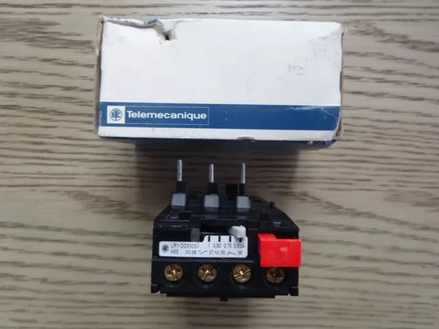 Telemecanique thermal overload relay LR1-D09305A65 0.63-1A