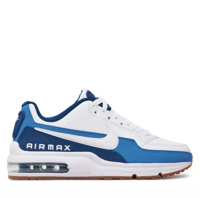 Scarpe Nike Uomo Air Max Ltd 3 687977 114  Leather Bianco Blu White Originale