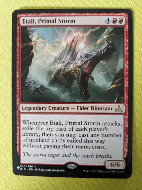 ETALI, PRIMAL STORM ~ Rivals of Ixalan [ Excellent ] [ Magic MTG ] 3.48 -  PicClick UK
