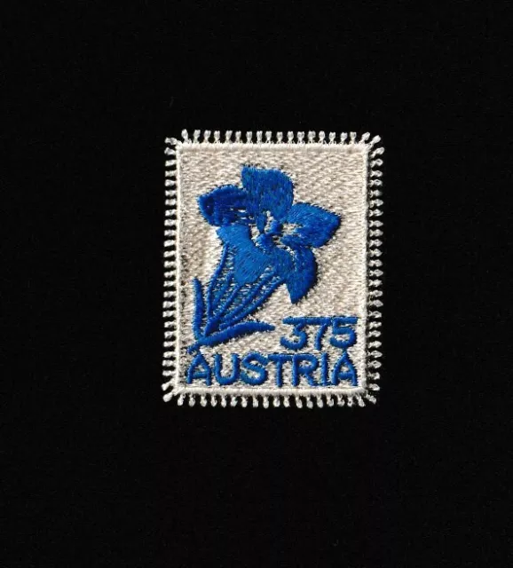 Österreich Enzian 2773  Stickereimarke Postfrisch **