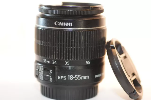 Canon EF-S 18-55mm f/3.5-5.6 IS Digital lens for EOS Rebel T8 T7i T6 80D 70D 90D