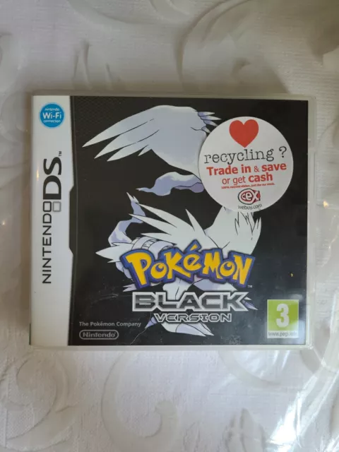 (box only no game) Pokemon: Black Version (Nintendo DS, 2011) a9