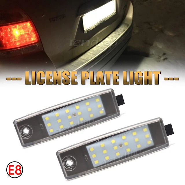 LED LICENSE PLATE Lights Assembly For Toyota Hiace Highlander SCIONxB