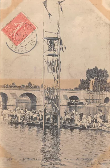Cpa 94 Joinville Le Pont / Diving Contest