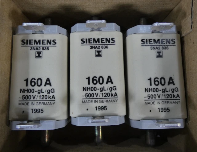 Siemens - Sicherung nh-500v t-00 80a Siemens - Sicherung nh-500v t-00 80a