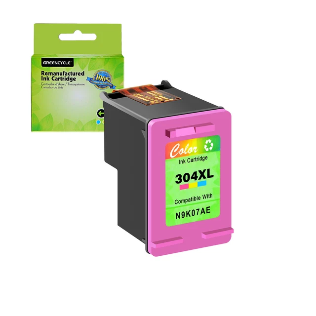 1x Farbe tintenpatrone für HP 304XL Deskjet 2620 2622 2630 2633 3720 3732 3733