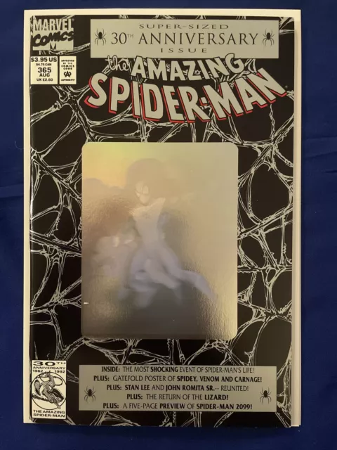 THE AMAZING SPIDER-MAN 365 Marvel Comic 1992 30th Anniversary 1st Spiderman 2099