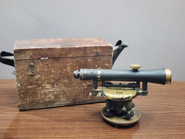 Vintage Berger Engineering Instruments Surveying Transit Level Model 62834