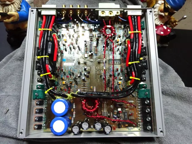 Old School Phoenix Gold Mq-430 Recapped Mint Condition With Custom Plexiglass