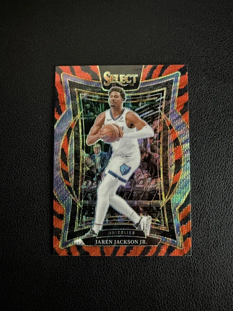 2024-25 PANINI SELECT #48 Jaren Jackson Jr. White Wave Prizm #/99