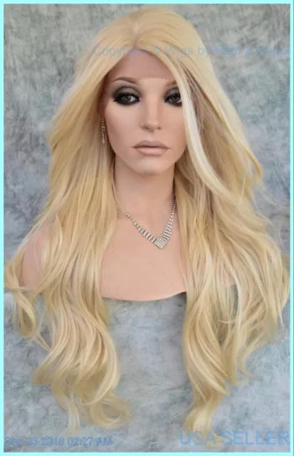 Long Lace Front Wig CALI BLONDE FLOWING SOFT WAVES  FAST SHIP  1310