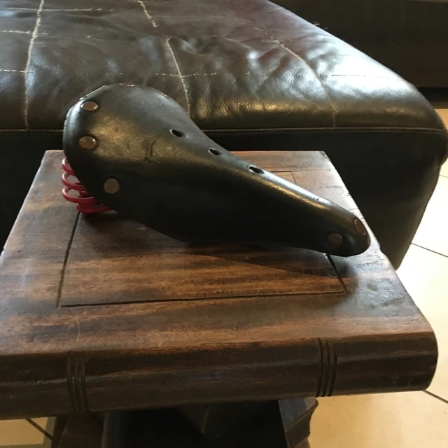 Selle Cuir BROOKS Professional – Patinée Main, Vintage Pour Vélo – Super Patine