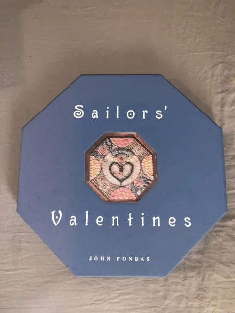 Maritime Folk Art Seashell Sailors' Valentines Book in Keepsake Box John Fondas
