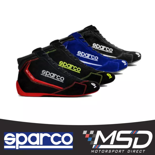 Sparco Slalom Race Rally Motorsport Boots Shoes Fireproof FIA 8856-2018