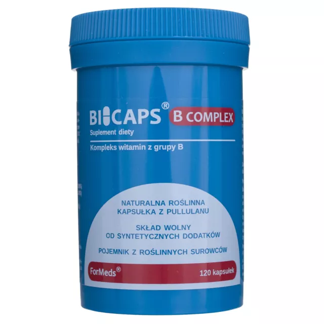 Formeds Bicaps B-Complex, 120 capsules