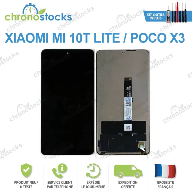 Ecran LCD vitre tactile Xiaomi Mi 10T Lite 5G /Poco X3 /Redmi  note 9 pro 5G