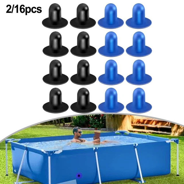 Lot De 4 Porte-gobelets Piscine Keaistar - Accessoires Piscine Hors-sol En Plastique Kaki