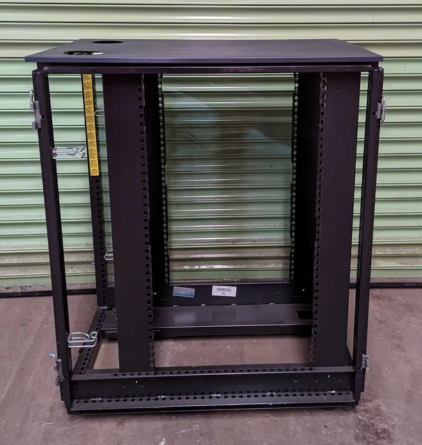 DELL 2410 24U Server Rack Frame Enclosure Cabinet £399.00 - PicClick UK