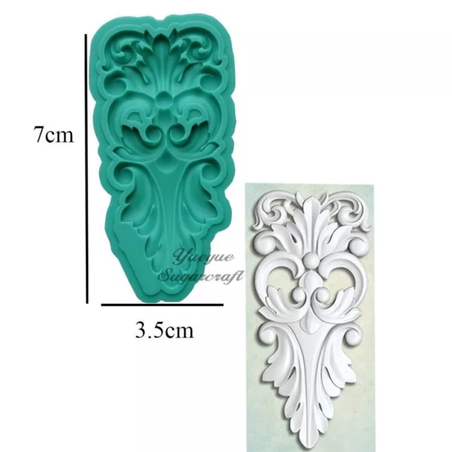 Sugarcraft Silicone Mold Fondant Cake Decoration Tools Chocolate Gumpaste Mould 2