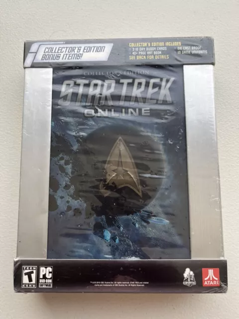 Star Trek Online Collector's Edition (Windows 10/8/PC) sto limited new SEALED 2