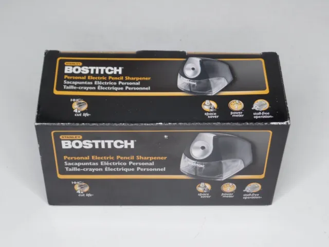 Stanley Bostitch Personal Electric Pencil Sharpener EPS4-BLK Brand New Open Box