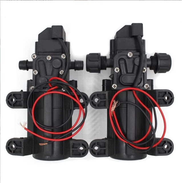 DC12V/72W 130PSI High Pressure Diaphragm Self Priming Water Pump 6L/Min Flow