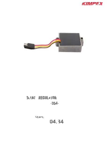 Kimpex - 01-354-01 - Universal 12-Volt Voltage Regulator