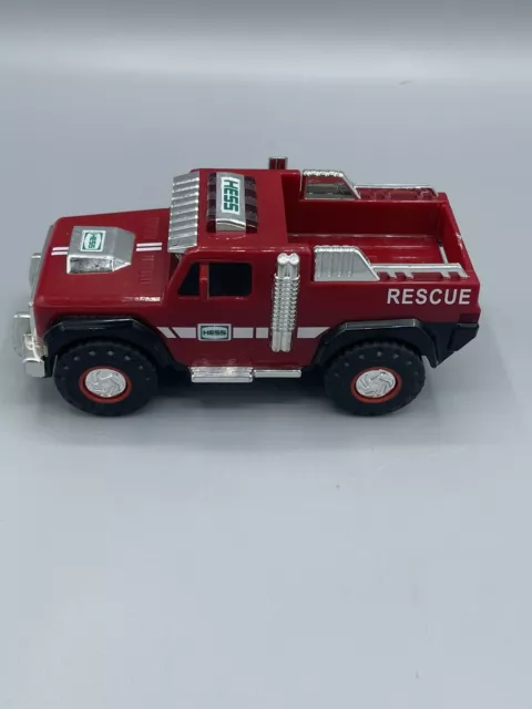 Hess 2020 Red 6" Rescue Truck with Working Lights - Excellent Condition!