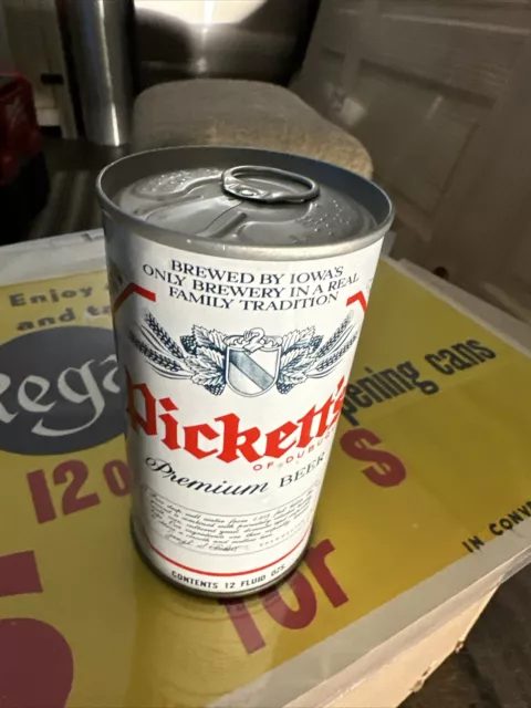 Pickett’s Premium Beer Can Ss/Tt By Joseph S. Pickett And Sons Dubuque Bo