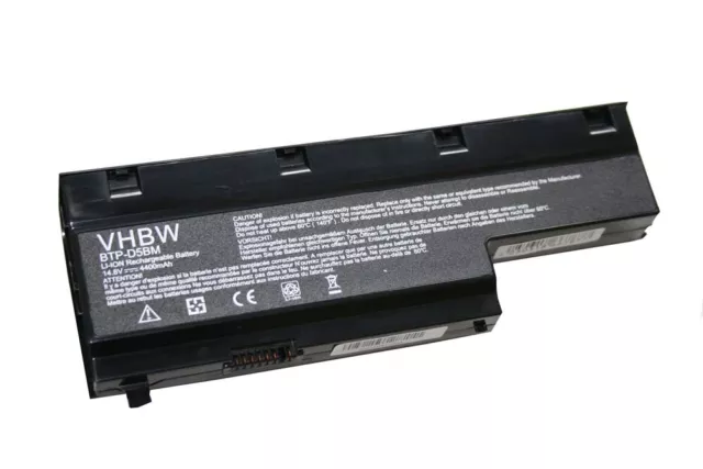 BATTERIE pour MEDION Akoya E7212 P7611 P7612 ACCU