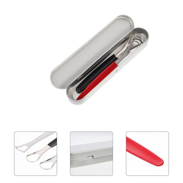 3 piezas de suministros de cuidado oral raspador raspador de lengua raspador de lengua