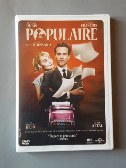 DVD POPULAIRE - Romain DURIS / Deborah FRANCOIS / Bérénice BEJO - Régis ROINSARD