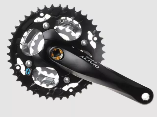 Shimano alivio crankset 8 speed cheap