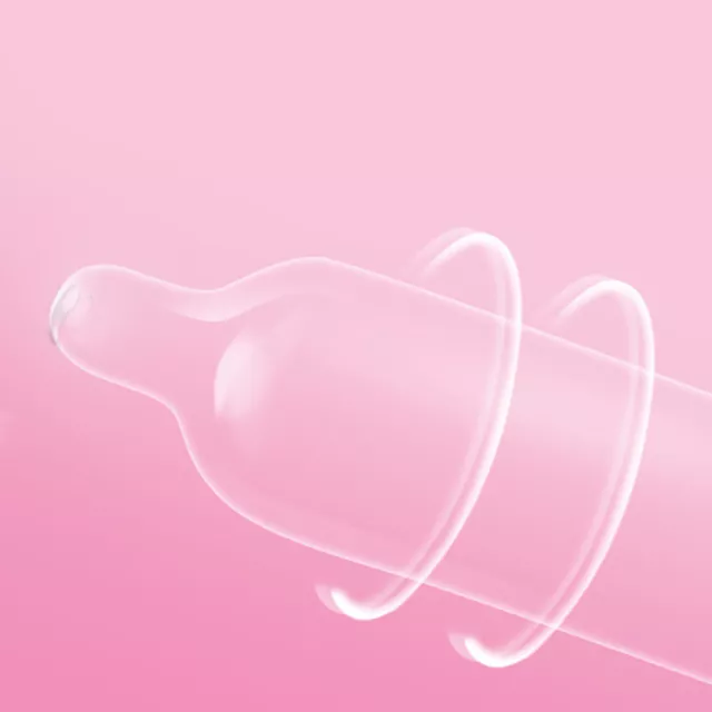 100pcs / boîte préservatifs en latex naturel ultra-minces