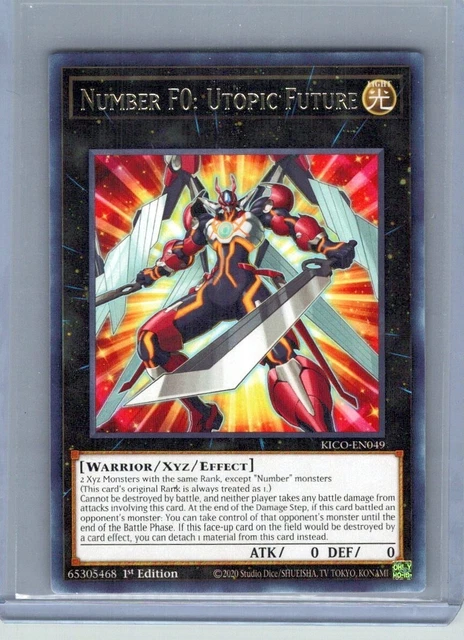 Yu-Gi-Oh King's Court 1st Edition KICO-EN049 Number F0: Utopic Future