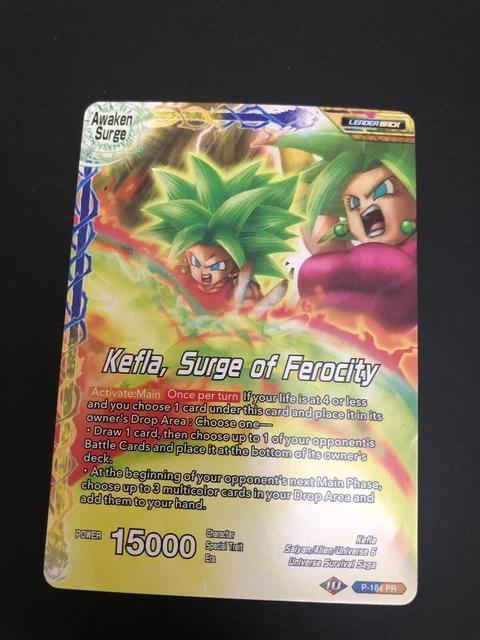 KEFLA SURGE OF Ferocity Dragon Ball Super Card Game TCG 18.00 - PicClick UK
