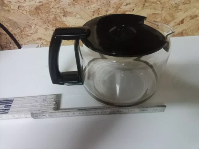 Glaskrug Kaffeekanne Kanne Kaffee Glaskanne Ersatzkanne mit Deckel