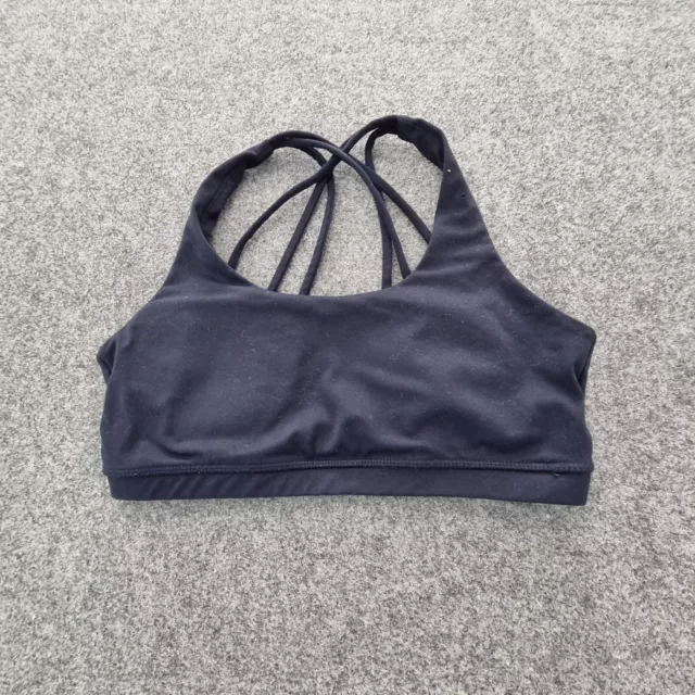 Cotton on Sports Bra womens LARGE blue modern sports running training size L