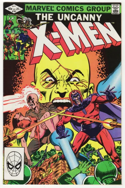 The Uncanny X-Men #161 (1982 Marvel) Origin of Magneto! Combine Shipping