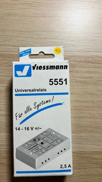 VIESSMANN 5551 - Relais universel - Viessmann - Modélisme ferroviaire VIESSMANN 5551 - Relais universel - Viessmann - Modélisme ferroviaire