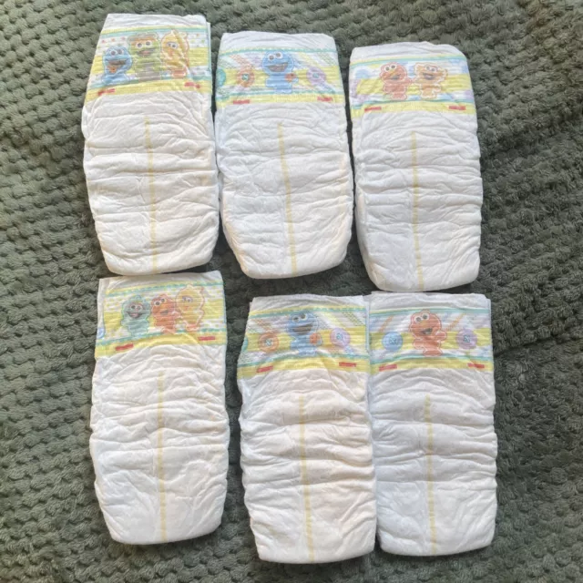 Rare Vintage Pampers Swaddlers Size 6 X6 Nappies