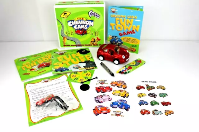 Chevron Cars Fun Club Kit Includes Limited Number Series Car  and Much More