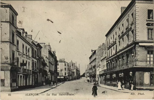 CPA Alencon La Rue Saint-Blaise FRANCE (1053724)