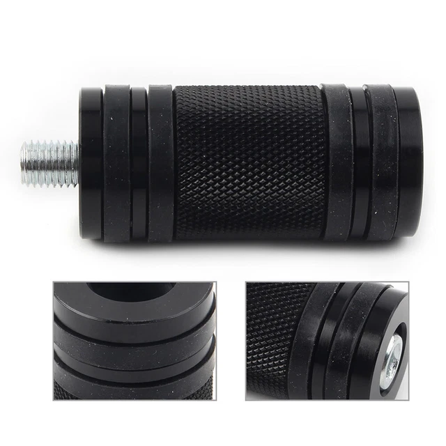 Peedini Leva Peg Shifter Peg neri per Harley Dyna Sportster Softail Street Road