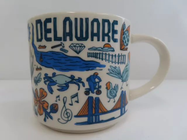 Starbucks Mug Been There Series Delaware 14Fl Oz Collectable